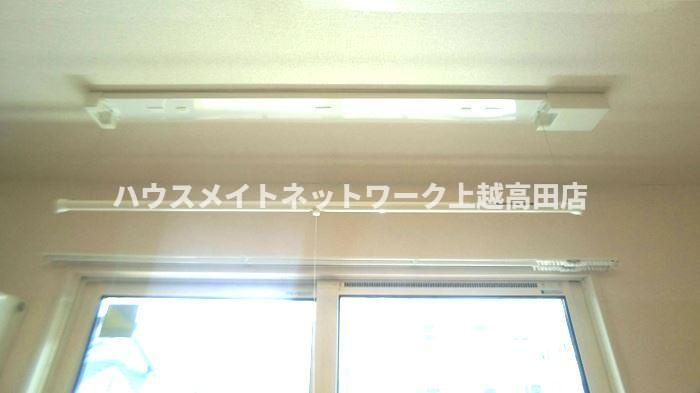 プラムコート木田 Ａの展望|室内物干し