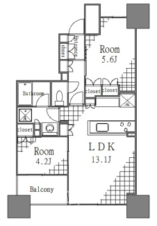 【間取り】 | パークホームズ清澄白河
