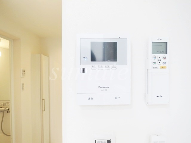 ソレイユ北赤羽のセキュリティ|モニタ付インターホンです☆