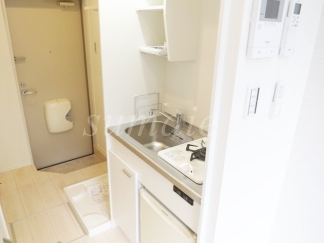 ソレイユ北赤羽のキッチン|1口ガスコンロ完備☆