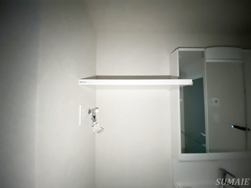 Alivis東十条の収納|洗濯機上収納です☆