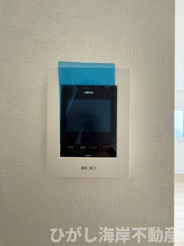 平塚市達上ケ丘　新築戸建　全2棟のセキュリティ|TVモニター付きインターフォン