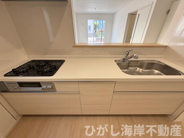 平塚市達上ケ丘　新築戸建　全2棟のキッチン|システムキッチン
