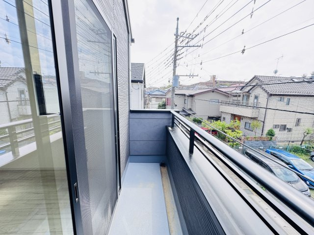 松戸市千駄堀新築戸建（千駄堀１期）のバルコニー|5.2帖洋室前バルコニー