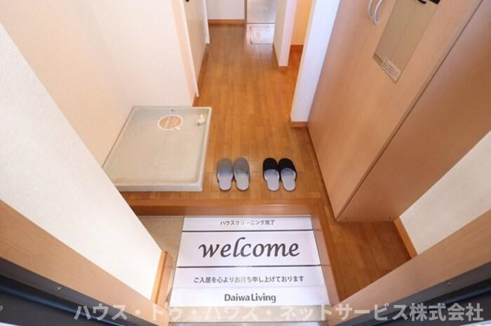 グリーンヴィレッジの玄関