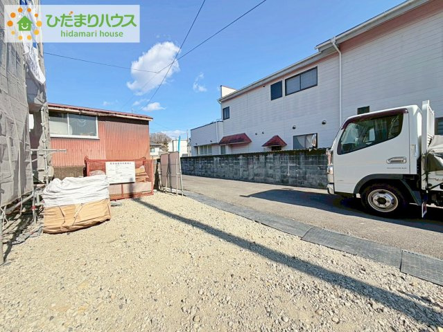 いわき市内郷高坂町1丁目第4　新築戸建　１号棟の駐車場|閑静な住宅地で叶える静かな暮らし(^^)/