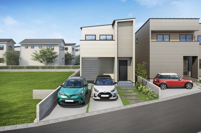 ＼新築モデルハウス／　好評販売中！　静岡市葵区新伝馬１期　全２邸