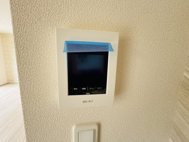 松戸市小山新築戸建【南部小学校：4分】のセキュリティ|来客時も安心のTVモニター付きインターフォン