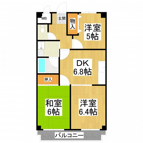 【間取り】 | スプルース泉ヶ丘