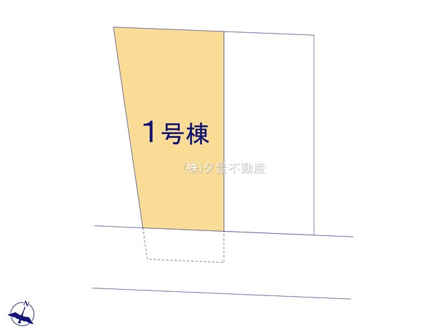 《仲介手数料無料》中央区下落合２丁目12-5新築一戸建てケイアイグレイスの区画図