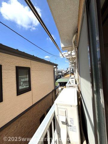 美しの森ハウスのバルコニー