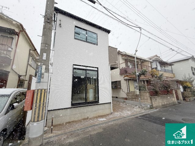 八尾市南本町　第1期　新築一戸建ての外観|建築中ですが現地を見ると分かる事もございますので、ぜひ一度現地をご覧ください。