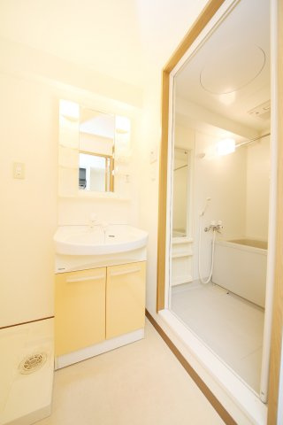 オーシャンフロントりんくうの洗面所