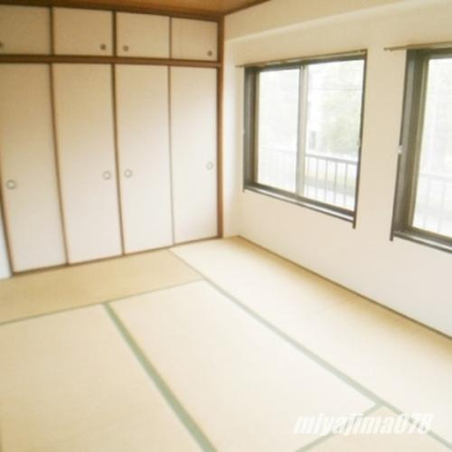 サンパレス21六甲永手の和室|趣のある和室です