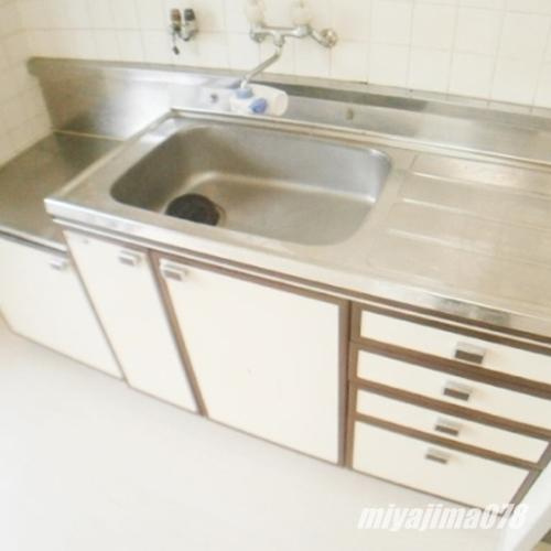 サンパレス21六甲永手のキッチン|お料理しやすいキッチンです