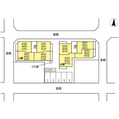 【区画図】 | ウィング A棟