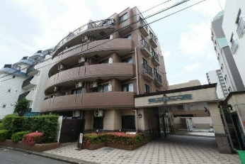 【外観】 | ライオンズシティ荻窪 | 鉄筋コンクリート造のがっちりとした建物。