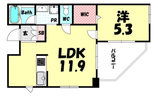 【間取り】 | ワコーレ神戸元町アクシア