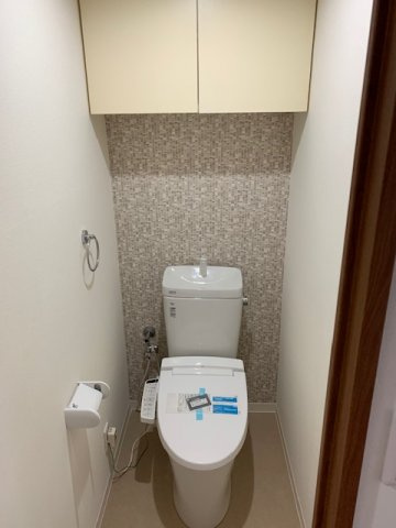 ハイム北野フェニックスのトイレ|ゆったりとした空間のトイレです