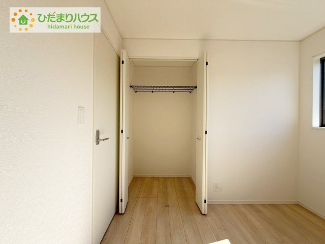 いわき市小名浜下神白第３　新築戸建　2号棟の収納|洋室B　収納