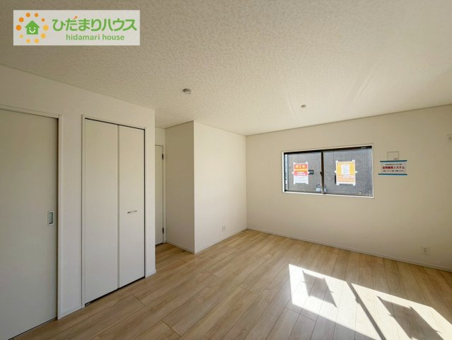 いわき市小名浜下神白第３　新築戸建　2号棟の居間・リビング|家族団らんの時間も増えそうなくつろぎのＬＤＫ☆