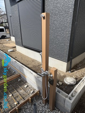 茅ヶ崎市緑が浜　新築戸建　全2棟1号棟の設備|サーフポイント、浜須賀の海岸まで約500m　外シャワーは嬉しいですね。