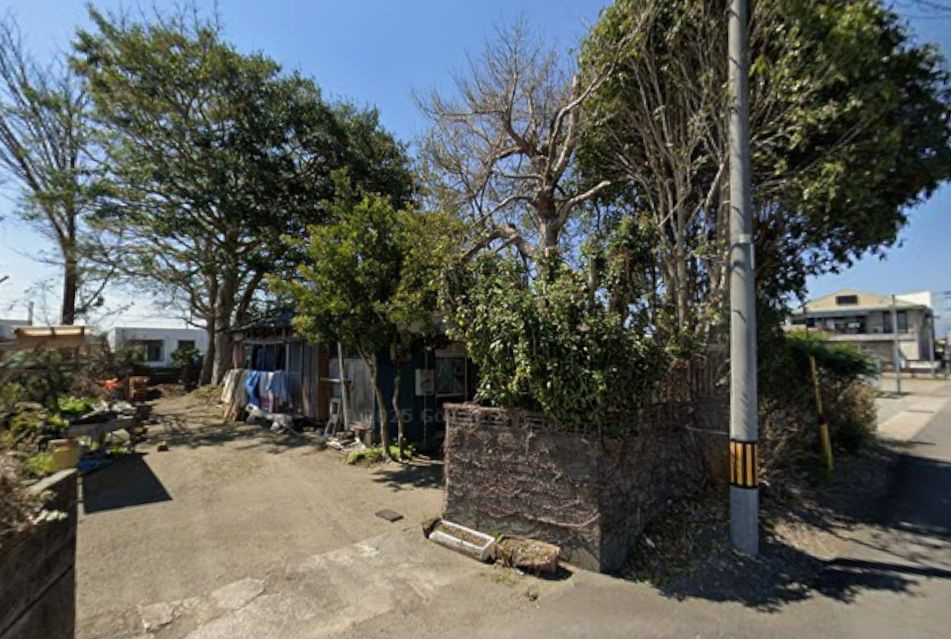 都城市高城町穂満坊の売地の外観