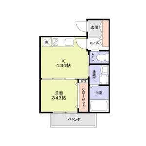 エターナルシー港町の間取り