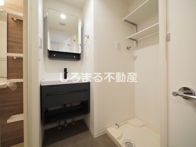 Alivis放出の洗面所