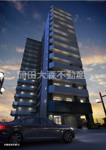 XEBEC蒲田Station-exz.(ジーベックカマタステーションエグゼの外観パース