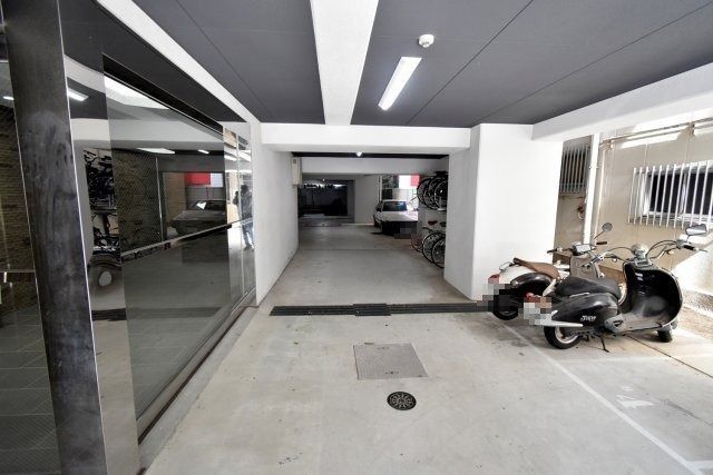 Solcerejeira西宮の駐車場