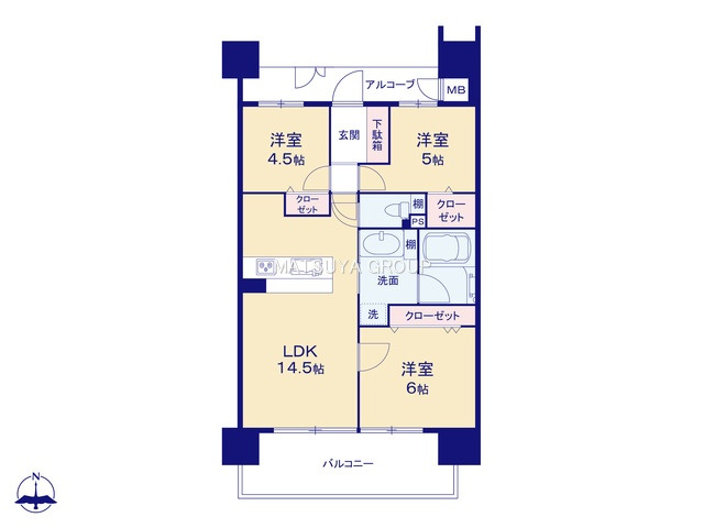 【間取り】の画像