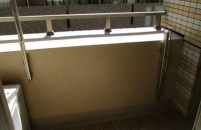 【バルコニー】 | ミュゲ浅草 | 暖かな日差しのふりそそぐバルコニー