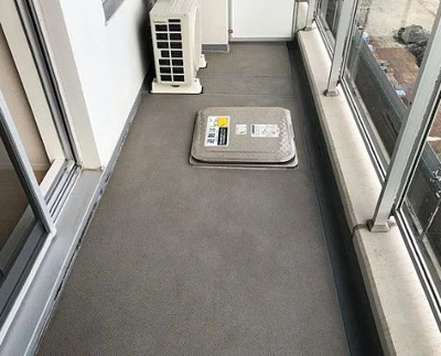 【バルコニー】 | パークアクシス東陽町 | 広々としたバルコニーです