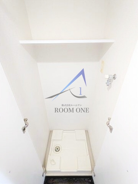 プレミアムキューブ東十条アリアの設備|洗濯機置き場です。