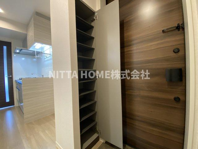 シェアハピネスの収納|トールサイズのシューズボックスも嬉しいです◎