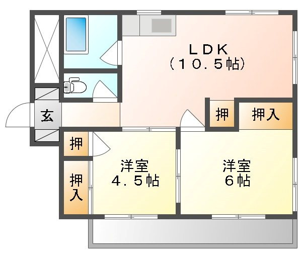 【間取り】 | シエル神田