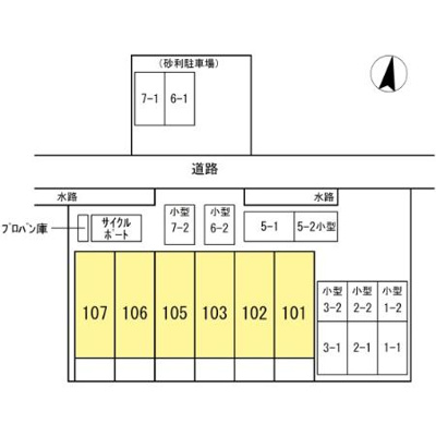 【区画図】 | アーバンライフ庭瀬