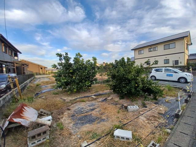 宇土市古城町の売地の外観