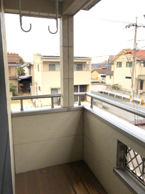 【バルコニー】 | ワンブリッジイースト | 南西向き　※左右反転・イメージ