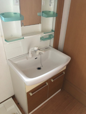 【洗面所】 | ワンブリッジイースト | 洗髪洗面化粧台　※左右反転・イメージ