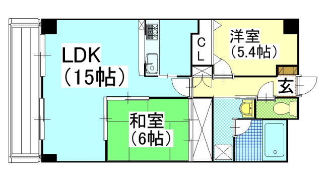 【間取り】 | グリーンビレッジ北方