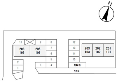 【区画図】 | ファミーユKⅡ