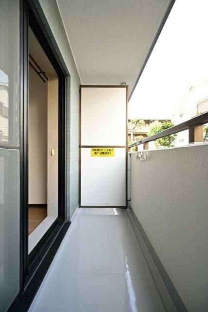 スカイコート練馬のバルコニー