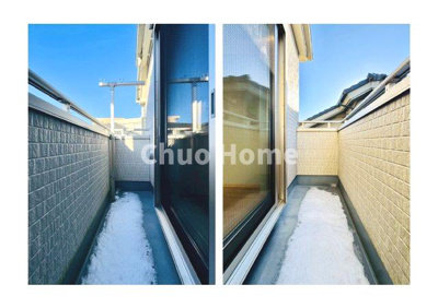 【バルコニー】 | 葛飾区東水元2丁目中古住宅 | バルコニー×2