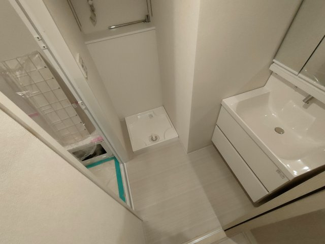 【洗面所】 | グランエスポワール | 広い洗面スペース