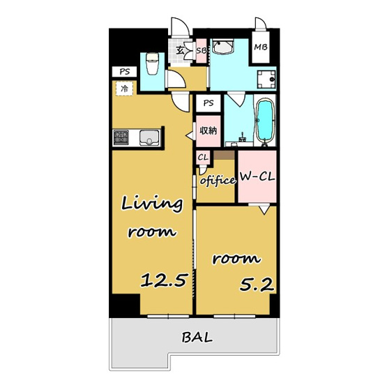 【間取り】 | グランエスポワール | ★ペット相談（小型犬・猫2匹迄）★オートロック★ネット無料★