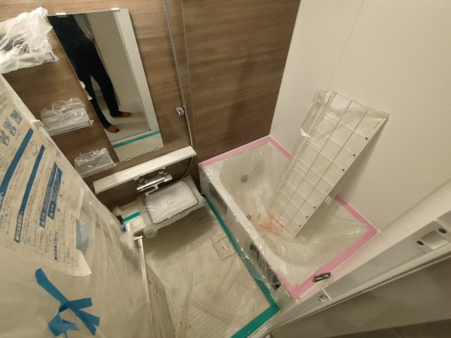 【浴室】 | グランエスポワール | 日々の暮らしに欠かせないお風呂です(工事中)