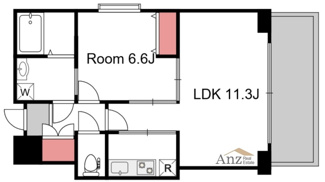 【間取り】 | アリス・マナーガーデン新町