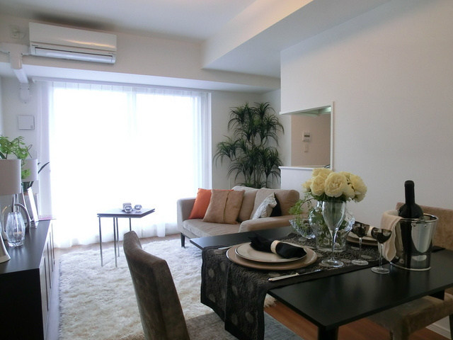 パークアクシス西巣鴨の居間・リビング|広々リビングダイニング♪家具はイメージです♪